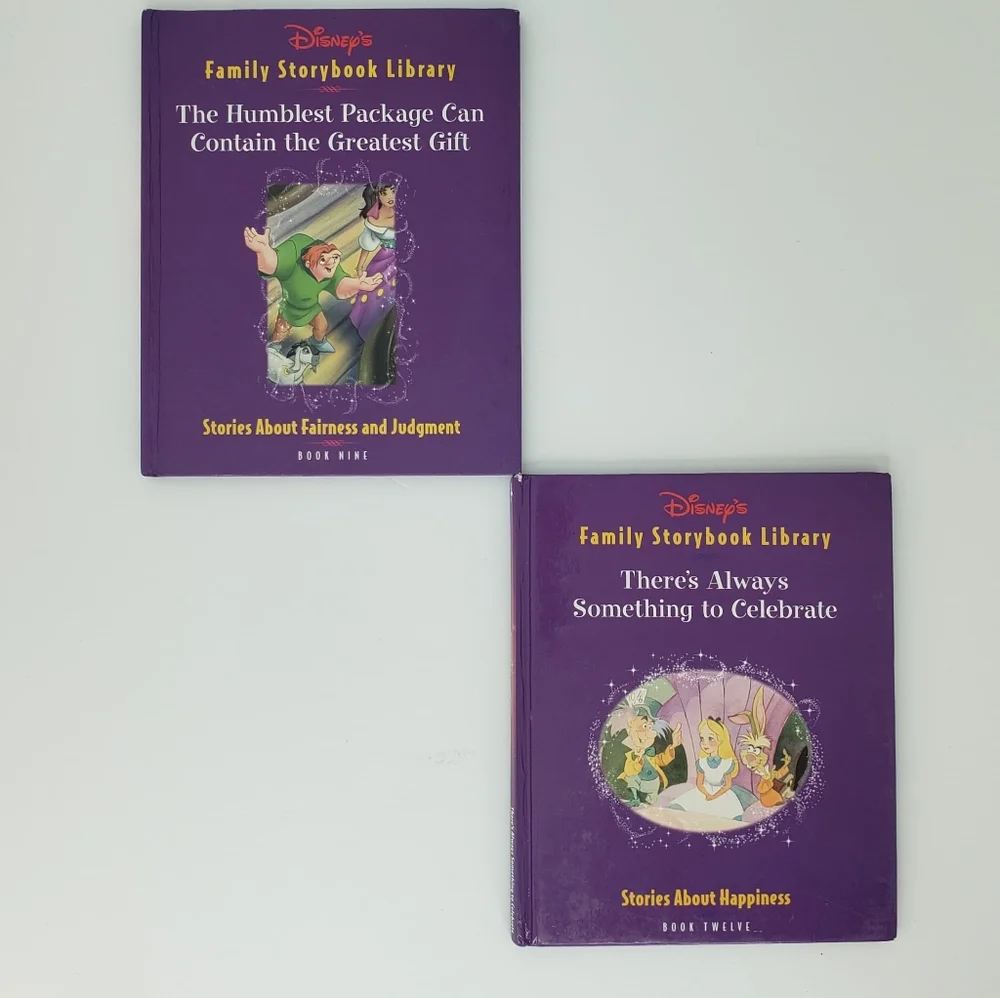 Vintage Disney Family Storybook Library books